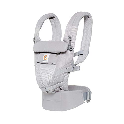 Ergobaby Adapt Baby Carrier This carrier fits babies 7 to 45 pounds without additional accessories
