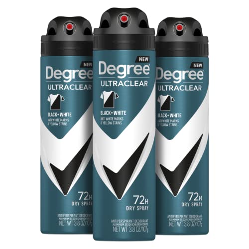 Degree Men Antiperspirant Deodorant UltraClear Dry Spray 3-Pack for $9.09 via Sub. & Save + free shipping w/ Prime