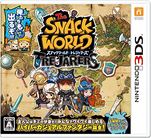 【3DS】ニンテンドー3DSの名作・RPGゲーム人気投票&ランキング【ロープレ】 117位 スナックワールド トレジャラーズの画像