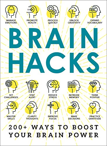 Brain Hacks: 200+ Ways to Boost Your Brain Power book cover