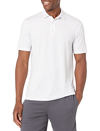 Amazon Essentials Men's Slim-Fit Tech Stretch Polo Shirt
