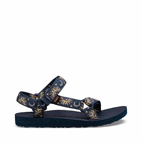 Teva Women's Original Universal Sandal, Sun and Moon Insignia Blue, 7