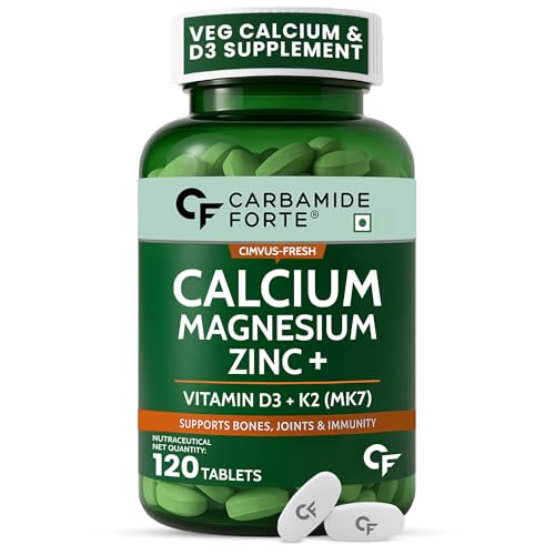 Get 46% Off Carbamide Forte Veg Calcium & Vitamin D3 Tablets - Now ₹499 (MRP ₹920)