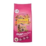 Purina Friskies Gravy Swirlers With Flavors of Chicken, Salmon and Gravy Dry Cat Food - 3.15 lb. Bag