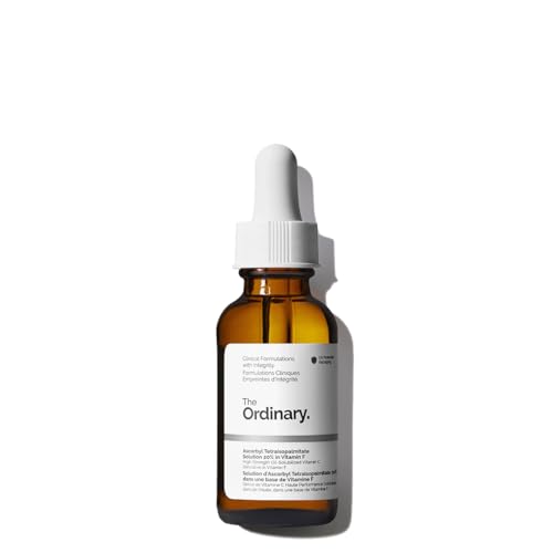 The Ordinary Ascorbyl Tetraisopalmitate Solution 20% in Vitamin F, Hydrating Vitamin C Oil for Even Skin Tone, 1 Fl Oz