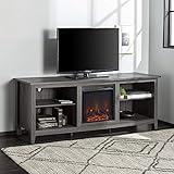 fireplace TV stand