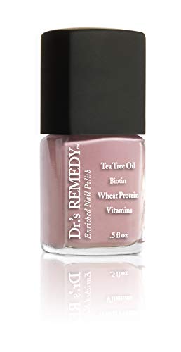 Dr’s Remedy Enriched Nail Polish: Non Toxic, All Natural, and Organic - Doctor Formulated: Strengthens, Restores, Heals, and Protects '24-Free' - RESILIENT Rose