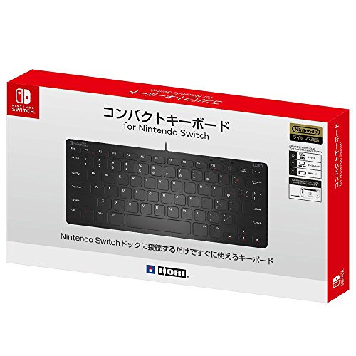 【人気投票】Nintendo Switchをもっと楽しめる!買ってよかった周辺機器ランキング! 9位 コンパクトキーボード for Nintendo Switchの画像