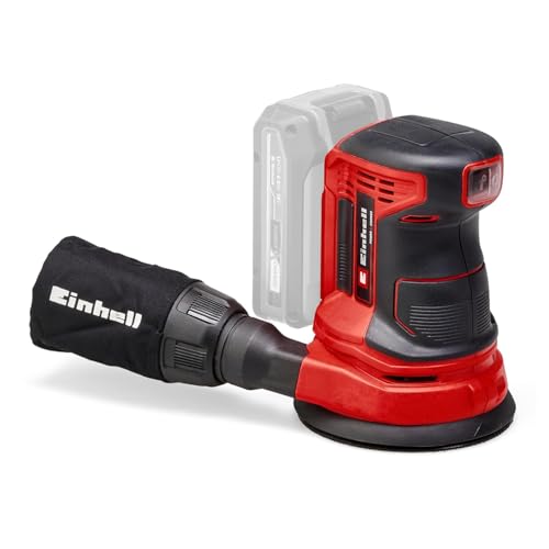 (-33%) Einhell Akku-Exzenterschleifer TE-RS 18 Li-Solo Power X-Change (Lithium-Ionen, Drehzahl-Elektronik, Mikro-Kletthaftung, inkl. 1x Schleifpapier P80, ohne Akku und Ladegerät)