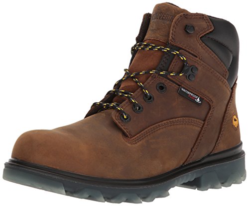 Wolverine Men's I-90 Waterproof Composite-Toe 6" Boot, Sudan Brown, 12 Extra Wide US