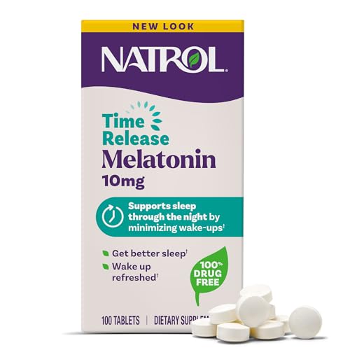 Natrol Melatonin 10 Mg Time Release Dietary Supplement To Minimize