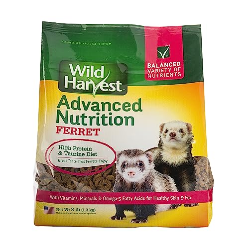 Wild Harvest Advanced Nutrition Ferret, High Protein And Taurine Diet, 3 Pounds