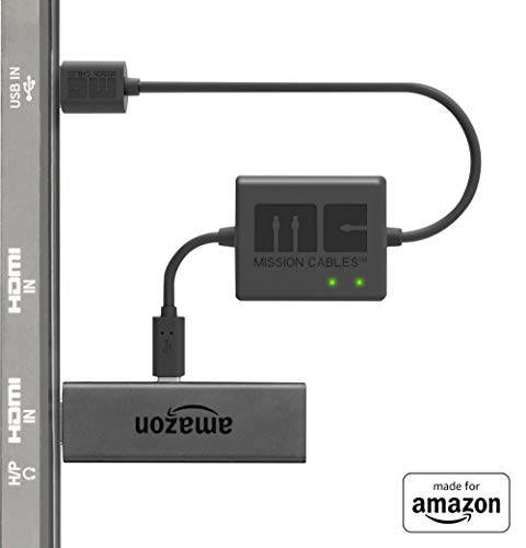 Mission Cables USB Power Cable for Amazon Fire TV Stick (Eliminate The Need for AC Adapter) : Amazon.ae: Electronics