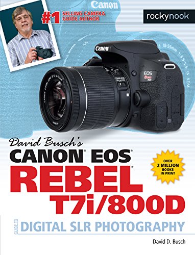 Canon EOS Rebel T7i/800D Guide to Digital SLR Photography book cover