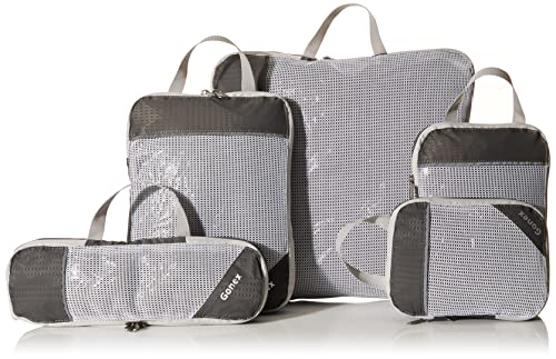 Gonex Compression Packing Cubes Mesh Organizer Set