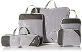 Travel Packing Cubes Set (6-Piece Compression, Nylon — Gonex)
