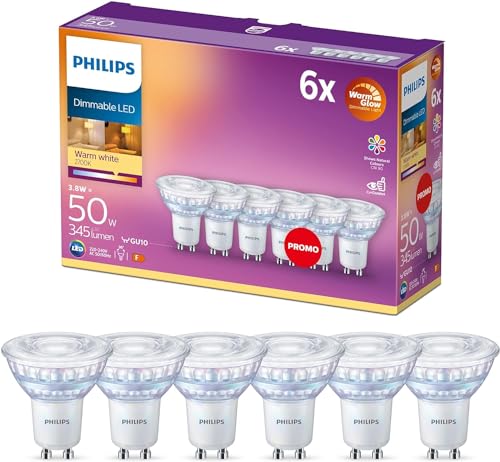 🔥 STARKER PREIS (-43%) PHILIPS LED Classic GU10 Lampe, 6er Pack