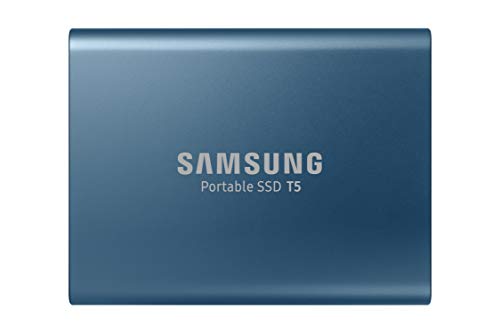 SamsungT5 Portable SSD 500GB - Up to 540MB/s - USB 3.1 External Solid State Drive, Blue (MU-PA500B/AM)SamsungT7 Porta