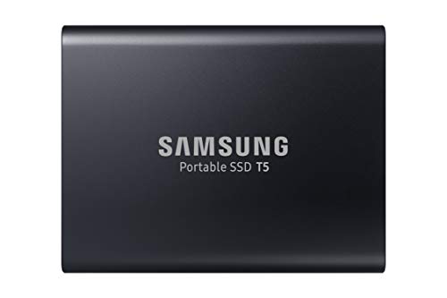 SamsungT5 Portable SSD 2TB - Up to 540MB/s - USB 3.1 External Solid State Drive, Black (MU-PA2T0B/AM)