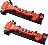 人気急上昇の商品4 - Amazonベーシック レスキューハンマー 車 緊急脱出用 シートベルトカッター ウィンドウハンマー 2点セット | シートベルト用品 | 車＆バイク