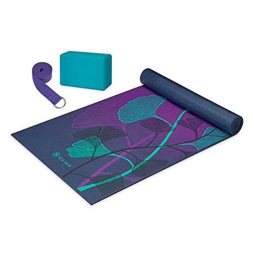 Gaiam Beginner's Yoga Starter Kit 3-piece starter set Gaiam is one of