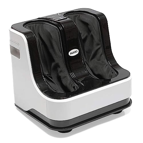 AGARO Relaxing Foot & Calf Massager Machine with Rolling & Kneading Functions for Muscle Relaxation & Improving Blood Circulation, Suitable Home Usage