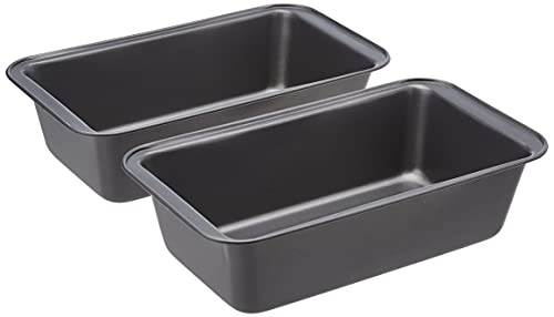 Amazon Basics Nonstick Bread Loaf Pan 9.5x5 Set of 2