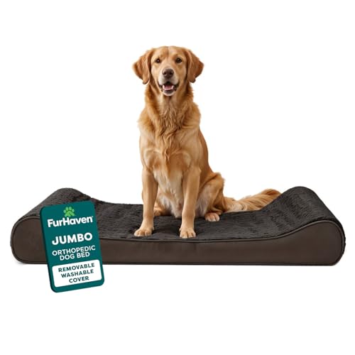 Furhaven Ultra Plush Luxe Lounger Dog Bed