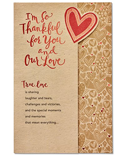 American Greetings Romantic Card (True Love)