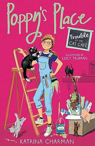 Trouble at the Cat Cafe book cover