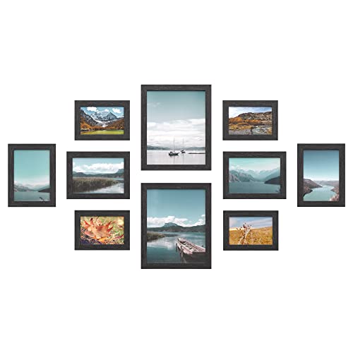 (-35%) SONGMICS Bilderrahmen 10er Set, Kunststoffscheibe