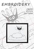 Halloween Cat Home Dcor Hipster Cat Cross Stitch Beginner Patterns Lovers Gift For Man Women Boyfriend Girlfriend Embroidery Art Crossstitching Needlework Contemporary Needlecrafts English Edition