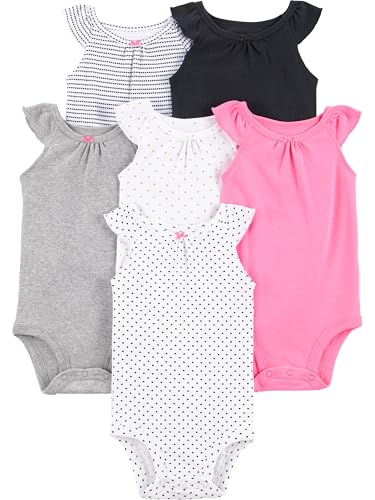 Body Pacote com 6 bodies sem mangas Simple Joys by Carter'sMeninas