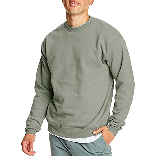 Hanes mens Ecosmart Sweatshirt, Stonewashed Green, XX-Large US
