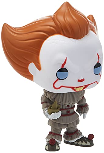 Funko Pop Movies: It - Pennywise with Boat - (Styles May Vary) Collectible Figure - Collectable Vinyl Figure - Gift Idea - Official Merchandise - Toys for Kids & Adults - Horror Fans