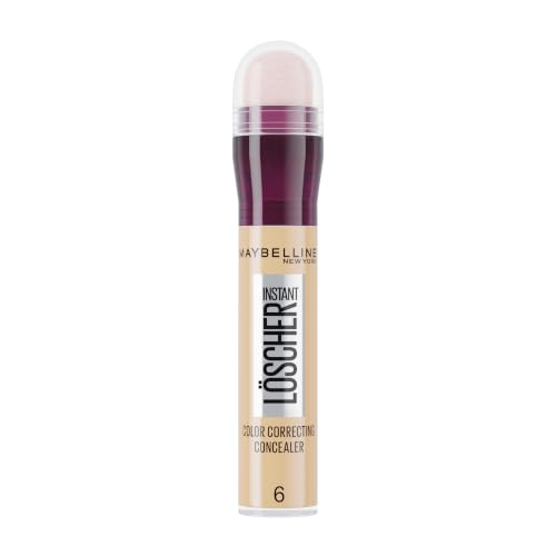 (-50%) Maybelline New York Instant Anti-Age Effekt Löscher Concealer gegen Augenringe & Falten, Mit Goji-Beere & Haloxyl, Mikro-Lösch-Applikator für präzises Abdecken, Nr. 06 Neutralizer, 6,8ml