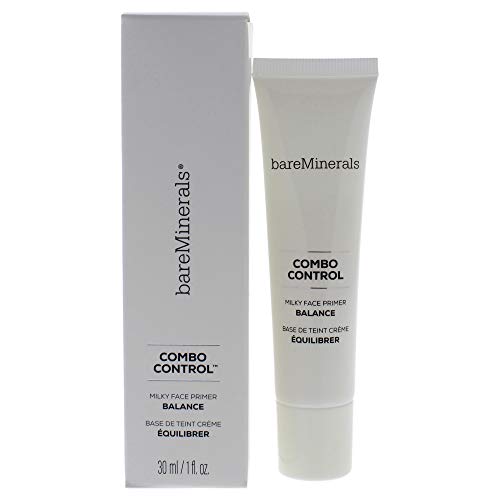 bareMinerals Combo Control Milky Face Primer Skin Tame both oily and dry