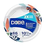 Dixie Large Paper Plates (86 Count) for only $5.99 shipped