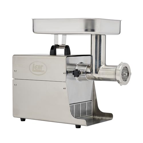 BigBite #8 Stainless Steel Electric Meat Grinder - Image 1