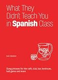 What They Didnt Teach You In Spanish Class Slang Phrases For The Cafe Club Bar Bedroom Ball Game And More What They Didnt Teach You In Class