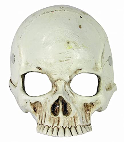 Rubies Skull Foam Half Mask for Adults, Unisex No Size