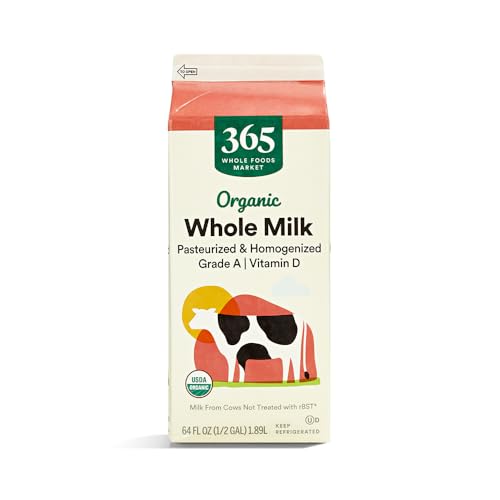 365 by Whole Foods Market, Organic Whole Milk, 64 oz