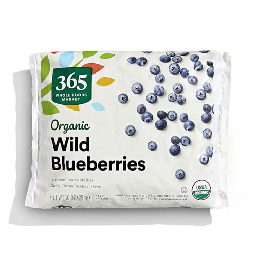 365 Everyday Value, Organic Wild Blueberries, 10 oz, (Frozen)
