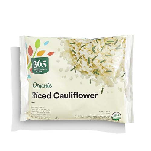 365 by Whole Foods Market, Organic Riced Cauliflower, 12 oz, (Frozen)