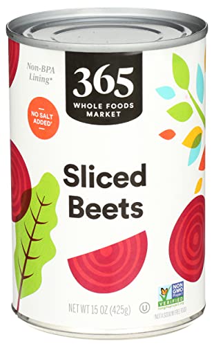 365 by Whole Foods Market, Sliced Beets No Salt Added, 15 oz