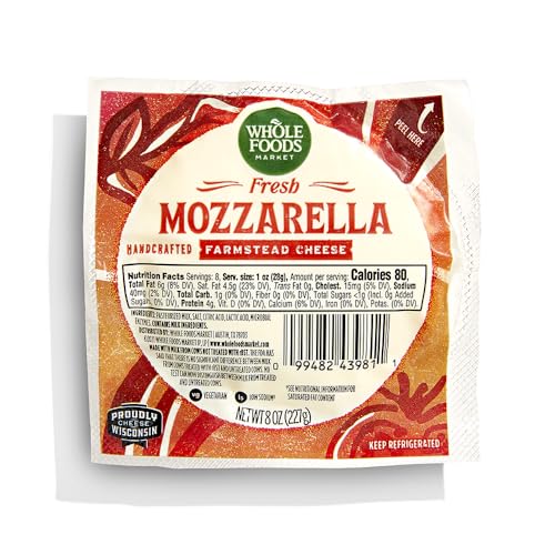 Whole Foods Market, Fresh Mozzarella Vac Pack Balls, 8 oz