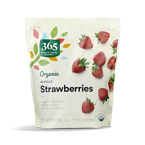 365 By Whole Foods Market Organic Whole Strawberries 32 Oz Frozen