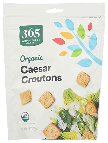 365 by Whole Foods Market, Organic Caesar Croutons, 4.5 Ounce