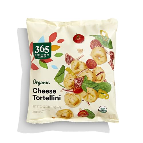 365 by Whole Foods Market, Organic Cheese Tortellini, 22 oz, (Frozen)