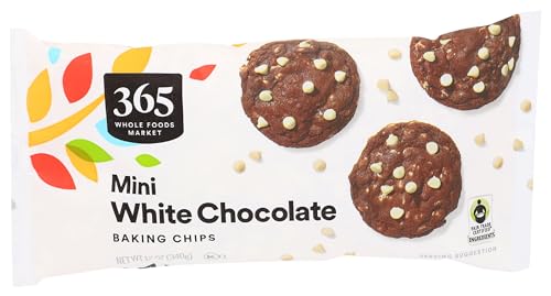 365 by Whole Foods Market, Mini White Chocolate Baking Chips, 12 Ounce